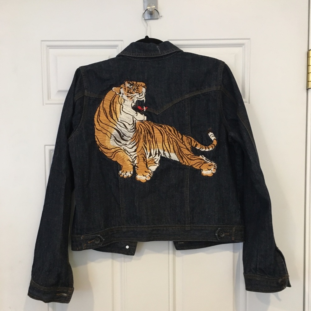 Tiger jean jacket